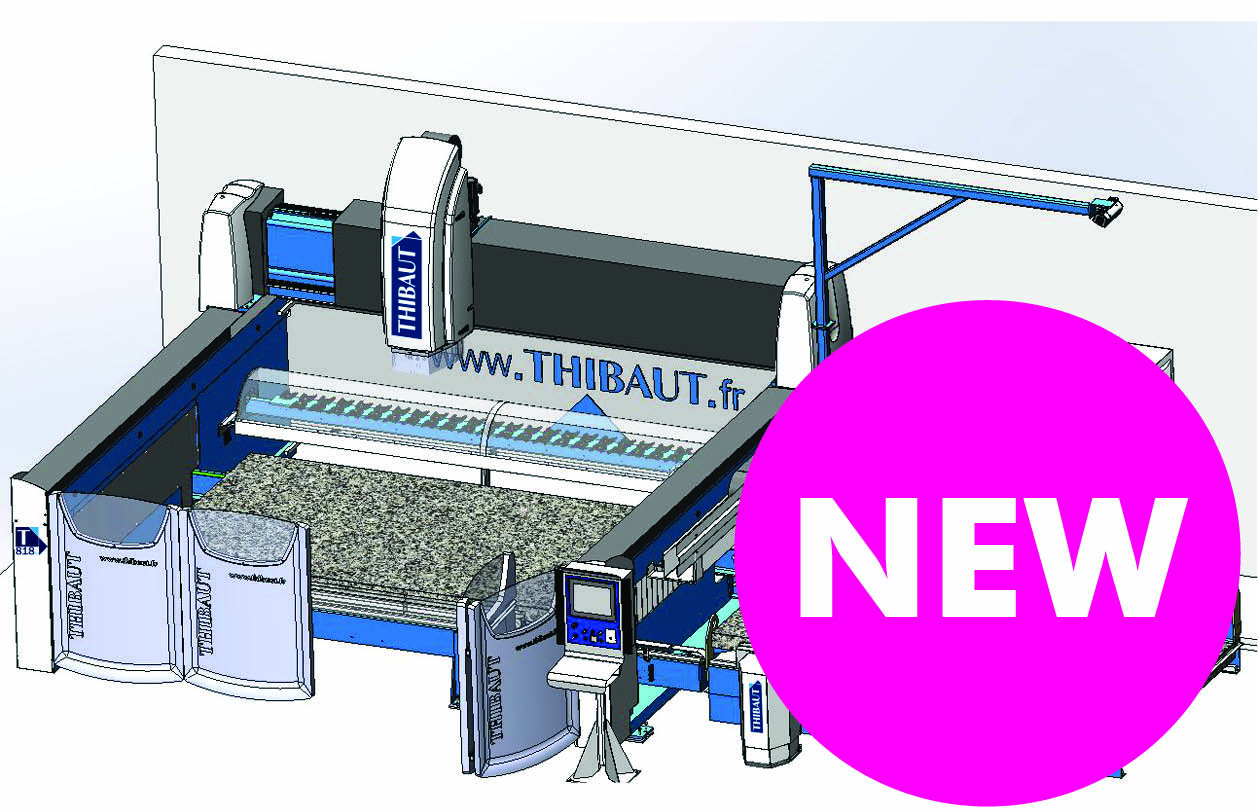 T818 TOPS centre d'usinage CN avec tables de transfert