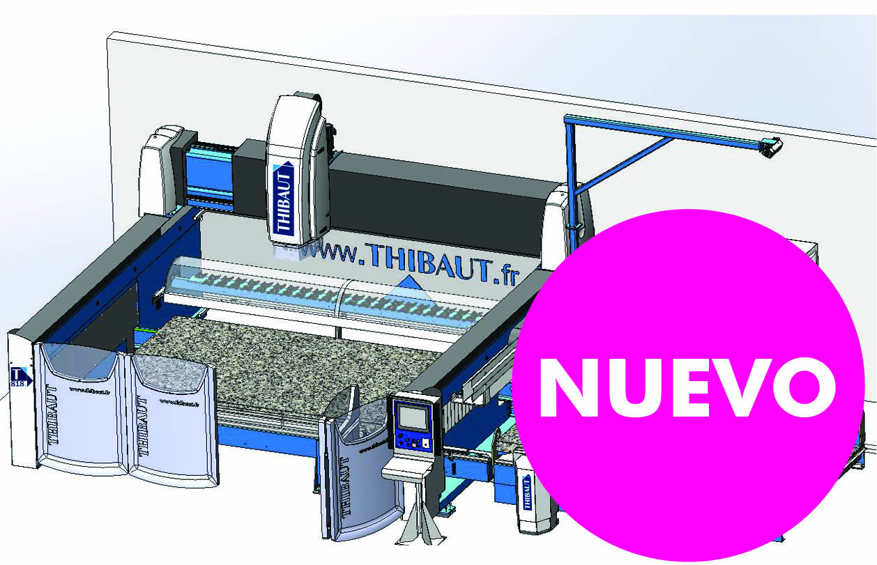 T818 TOPS centre d'usinage CN avec tables de transfert