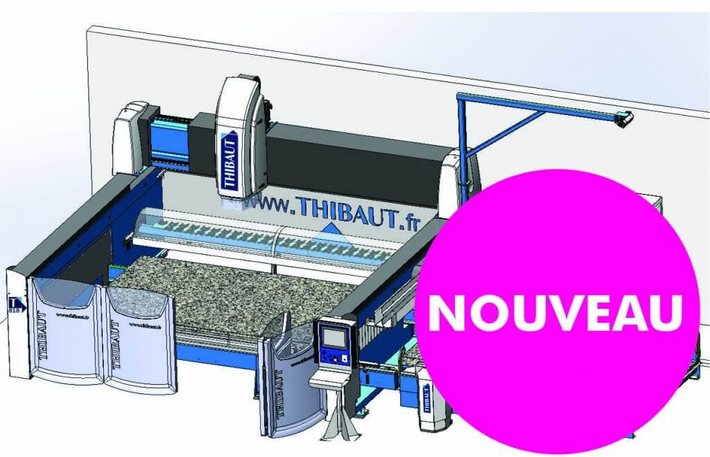 T818 TOPS centre d'usinage CN avec tables de transfert