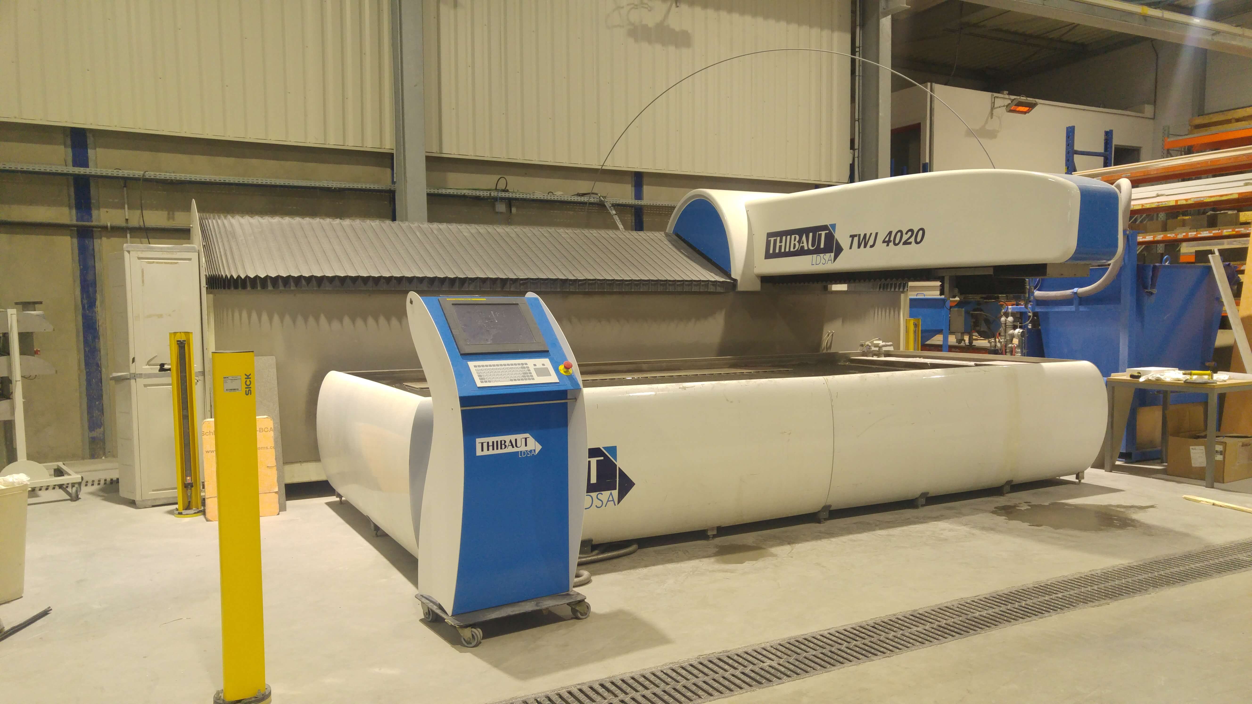 machine découpe jet d'eau THIBAUT TWJ4020