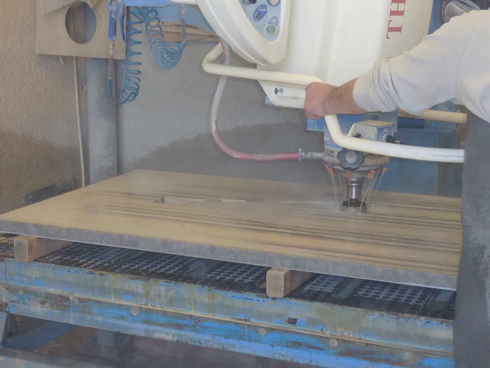 Marbrerie Gros-Derudet, Machine Thibaut T108