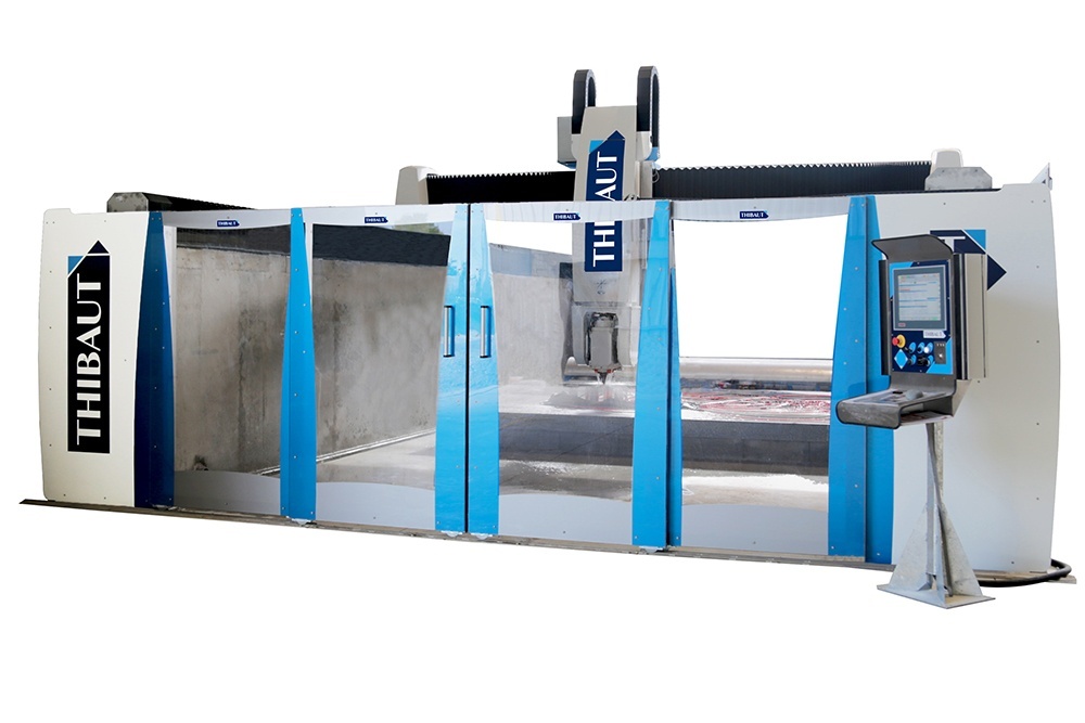Centre d'usinage Thibaut T858 V2 pour le béton 5 axes