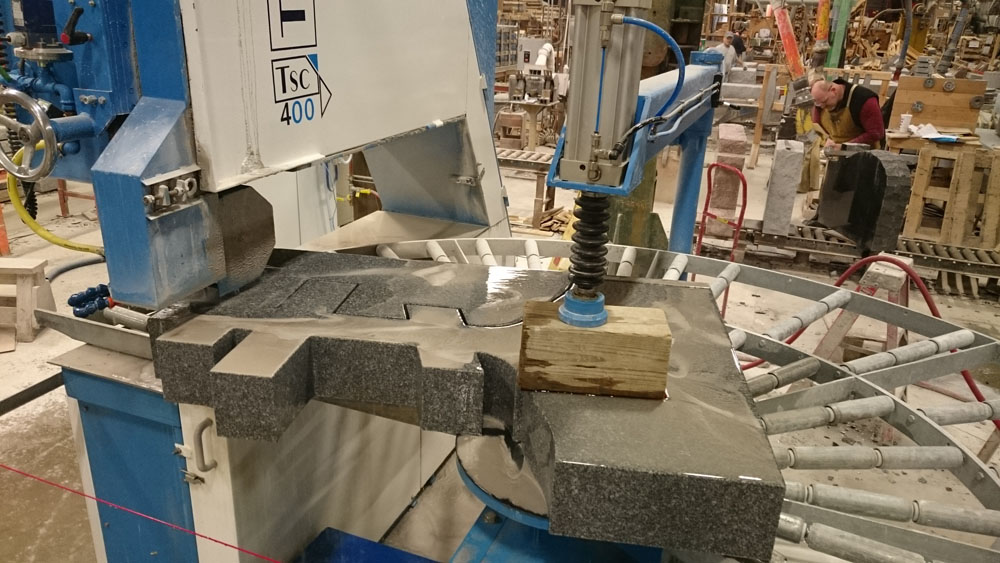 TSC400 Diamond wire machine for profiling THIBAUT NORTH AMERICA