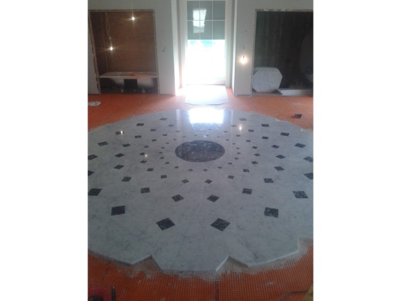 Heveningham Hall Master floor progress