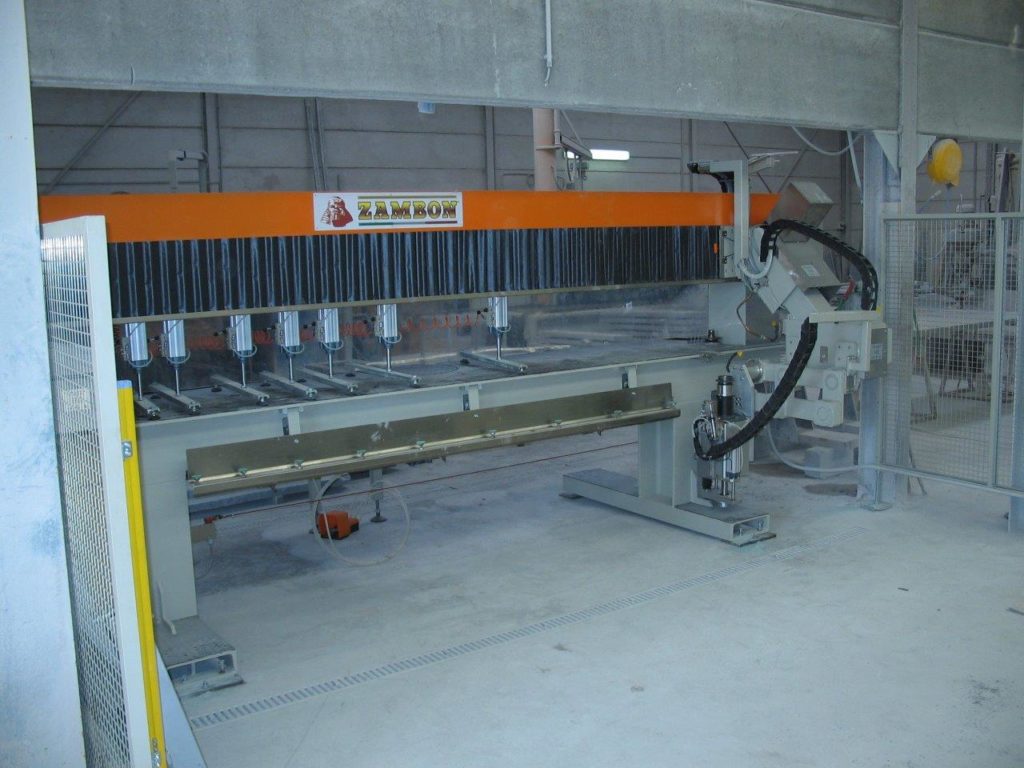 Gebrauchte Flach- und Rundpoliermaschine ZAMBON Modell LTM-3200 2010