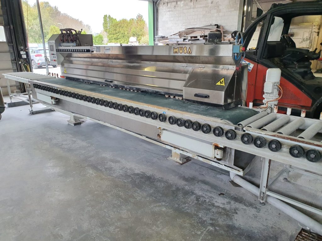 Secondhand Edge Polisher Comandulli machine Musa