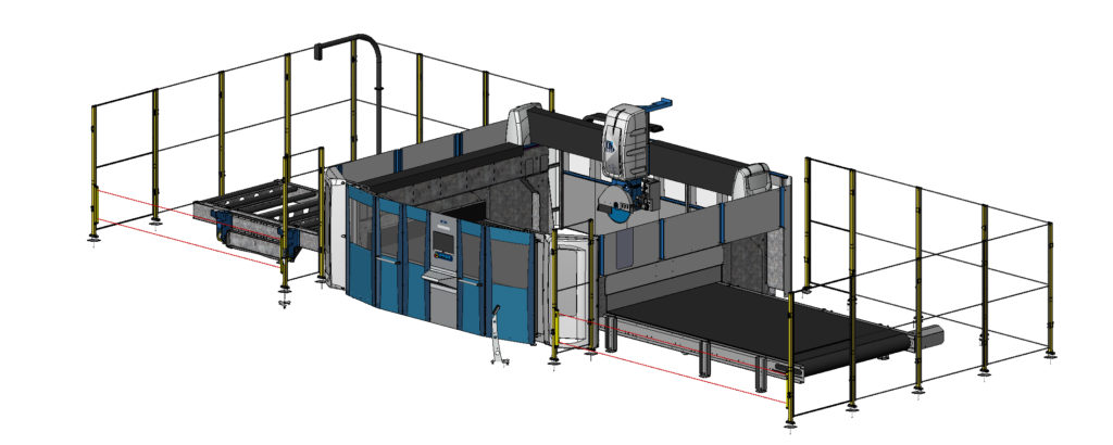 Machine Thibaut Bridge Saw / TC625 TOPS / 5-axis