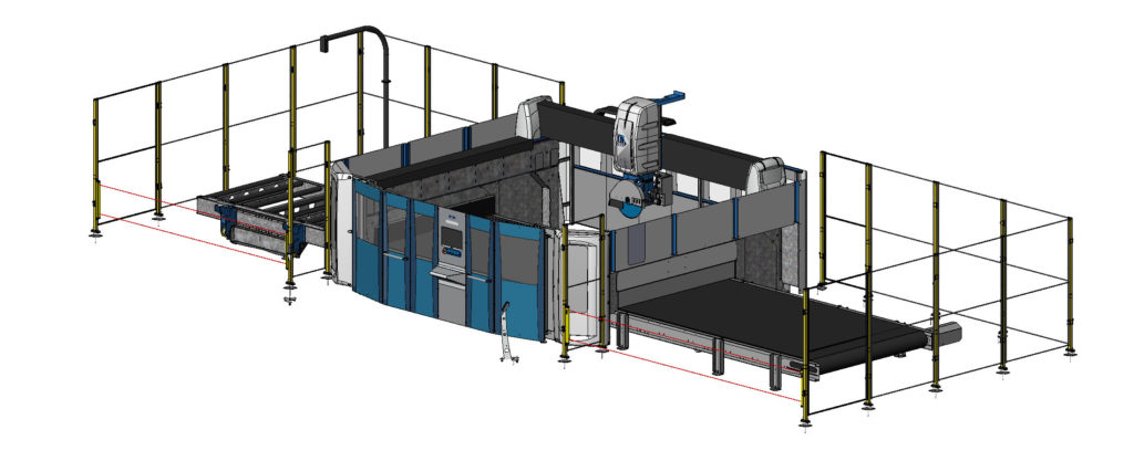 Machine Thibaut Brückensäge / TC625 TOPS / 5 Achsen