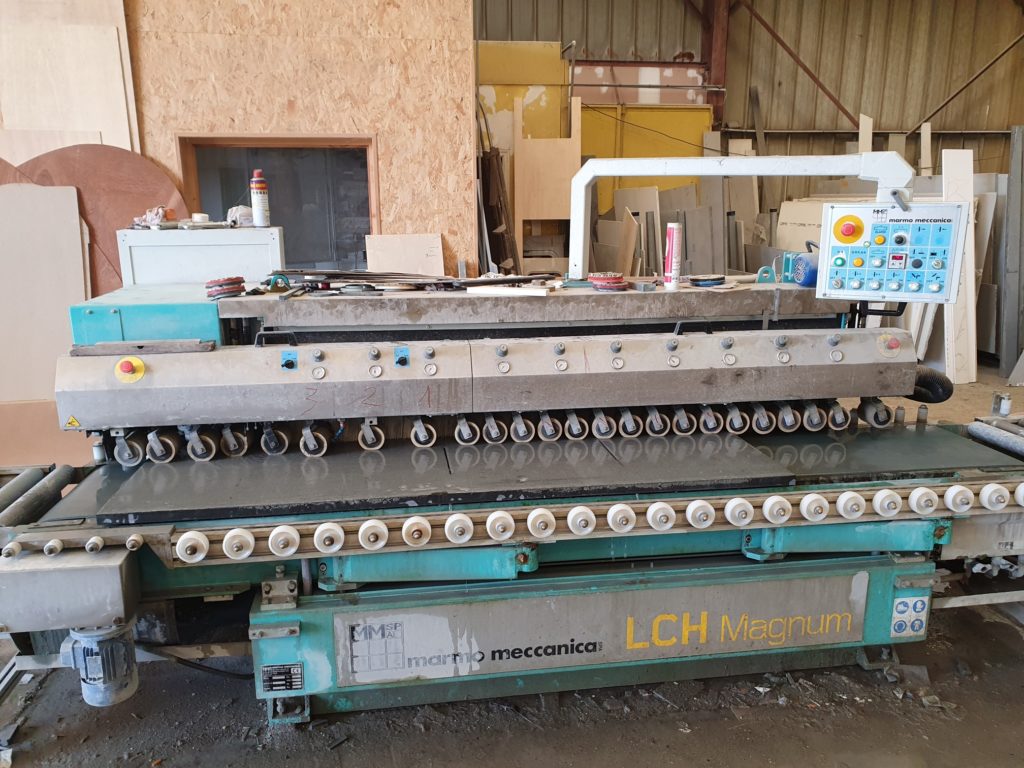 Polissoir à chants d’occasion Marmo Meccanica Magnum | Thibaut Machines