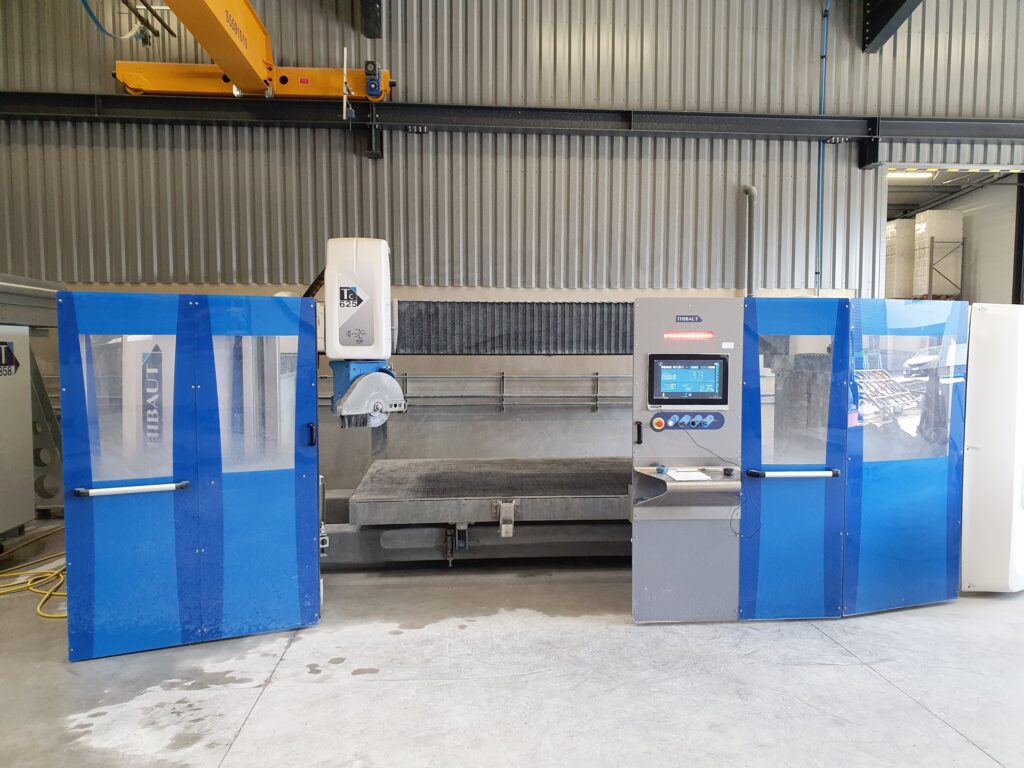 Second-hand bridge saw Thibaut TC625 5-axis