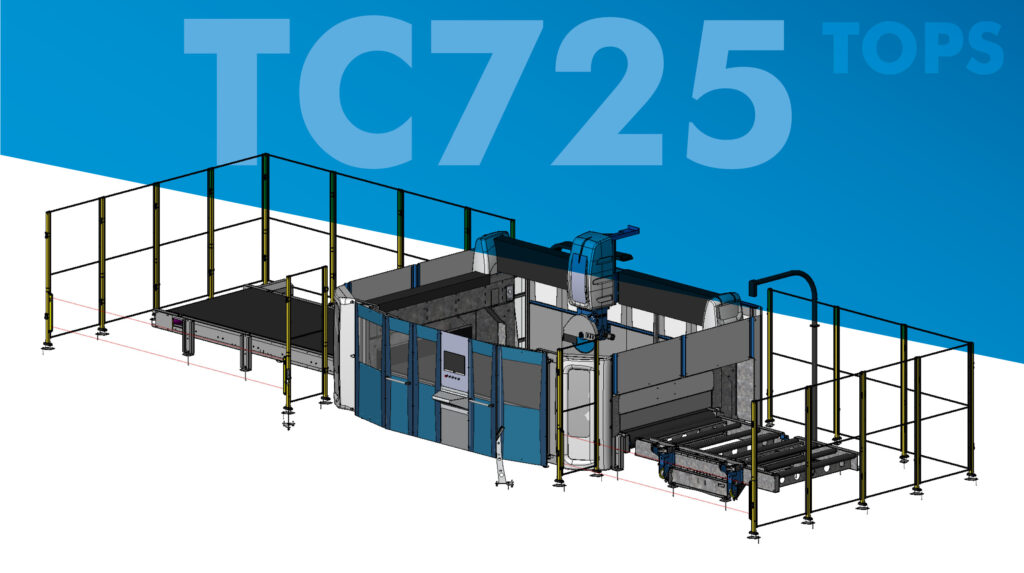 Machine Thibaut Bridge Saw / TC725 TOPS / 5-axis