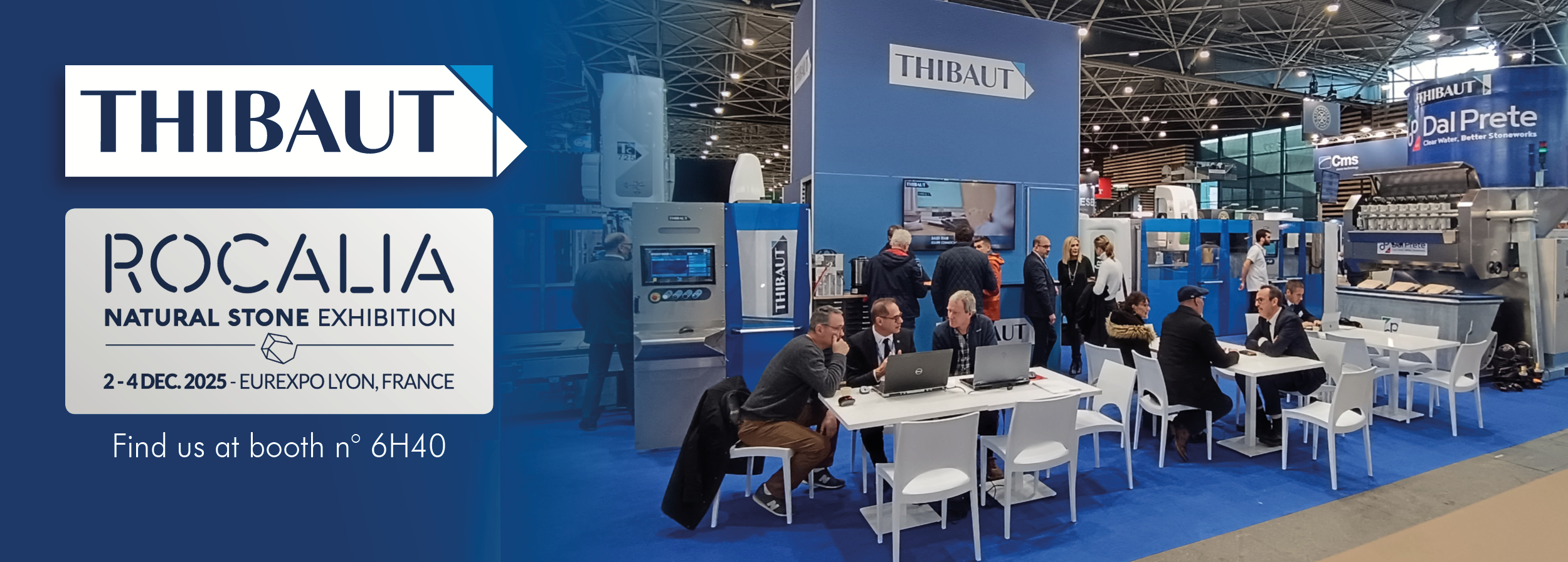 Thibaut’s Participation in the ROCALIA Natural Stone Exhibition, Lyon 2025