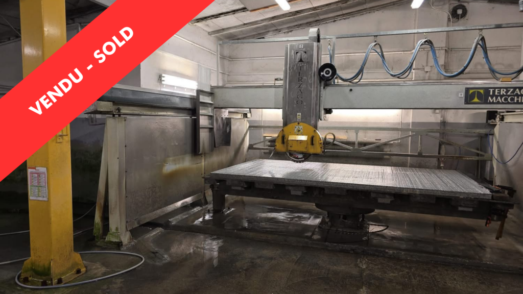 Used 3-axis bridge saw Terzago F35 MG