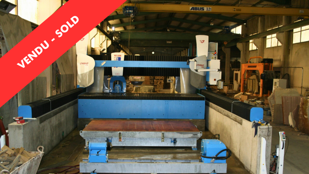 Used Thibaut TC1350 bridge saw