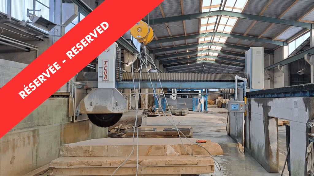 Used Thibaut TC08 sawing machine