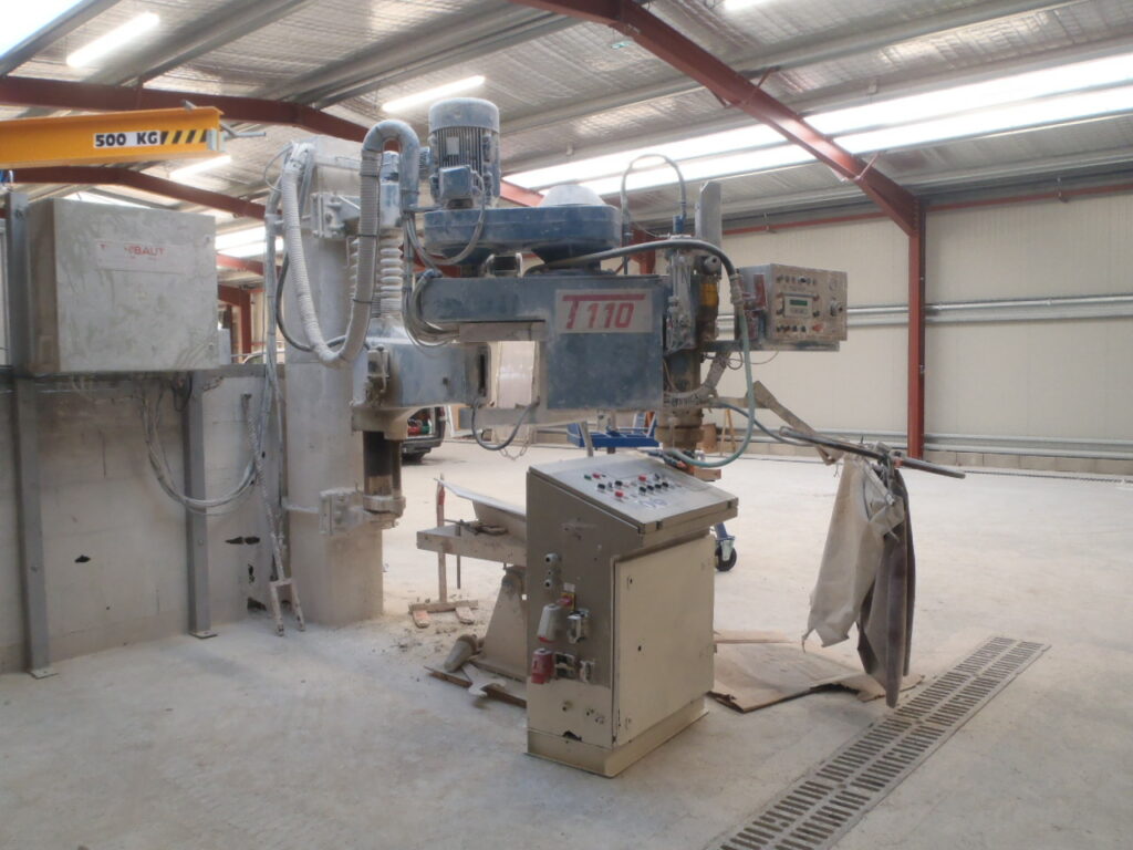 Thibaut used T110 S manual machine