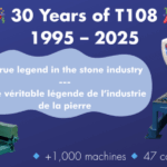 30 ans du T108 Thibaut : la machine manuelle pour marbriers qui a marqué l’industrie de la pierre
