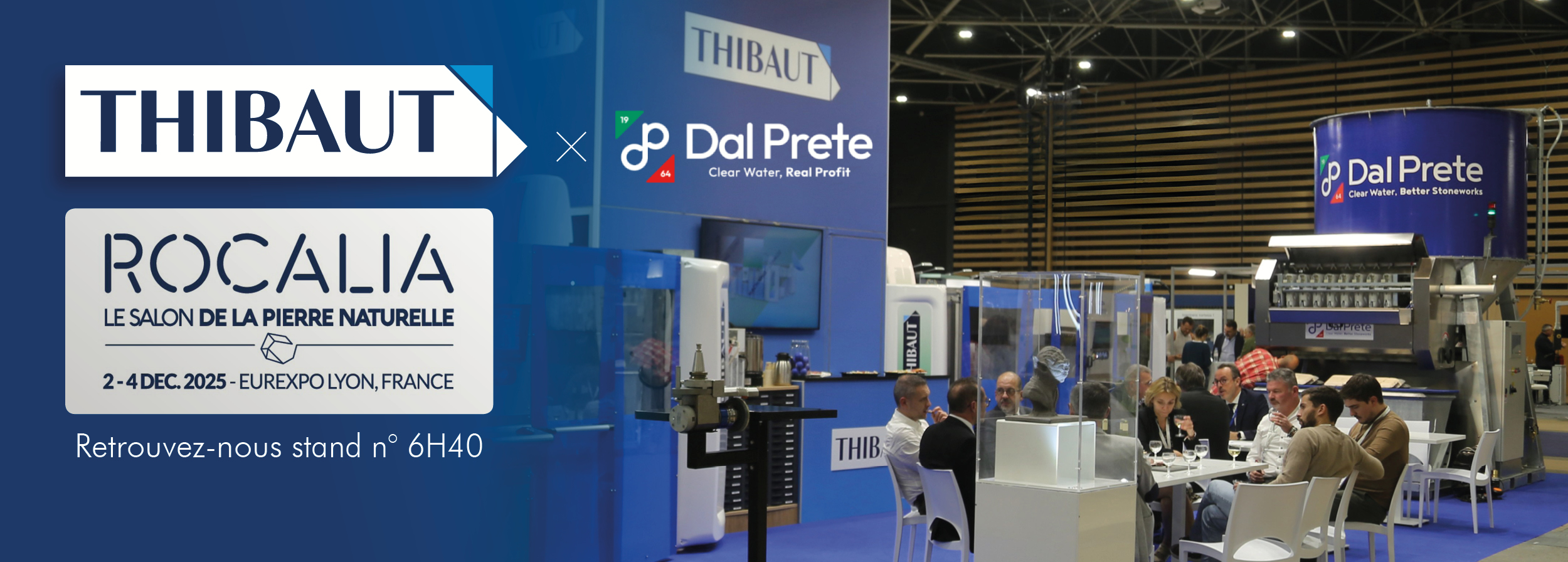 Thibaut au Salon de la Pierre Naturelle ROCALIA 2025 : L’Innovation au Service de l’Industrie