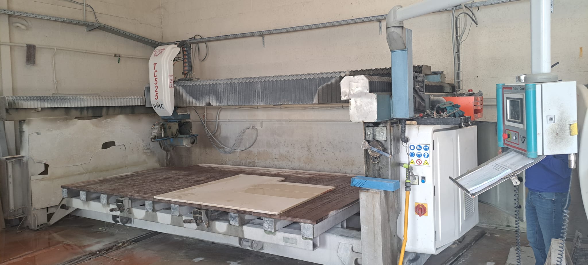 Used Thibaut TC525 bridge saw
